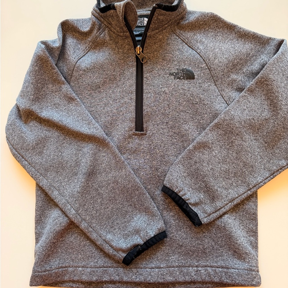 The North Face Men's Zip-Up Gray Sweater